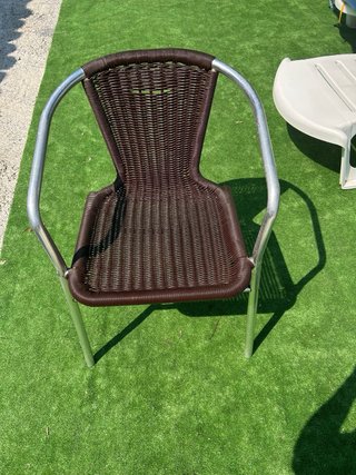 4 sillas de terraza o jardín