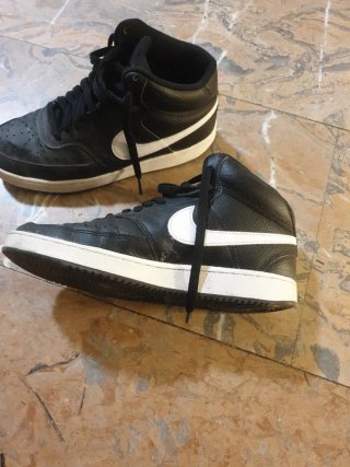 Zapatillas Nike Court Vision Negras
