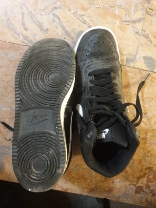 Zapatillas Nike Court Vision Negras