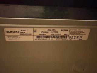 Microondas Samsung para piezas.