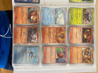 Carta Pokémon Fuego Fantasmal base set faltan ex