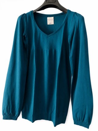Camiseta azul turquesa de Bershka