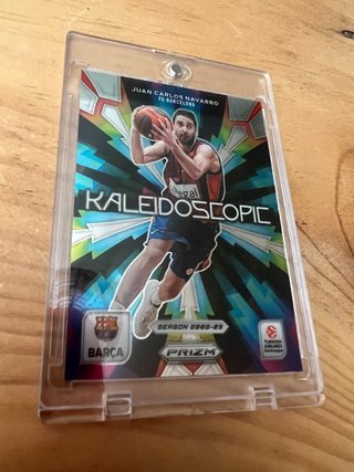 Carta Panini Prizm Juan Carlos Navarro FC Barcelon
