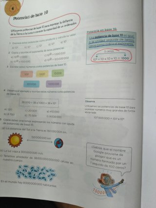 Libros matemáticas sexto de primaria