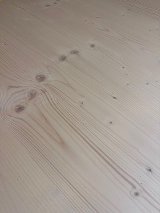 Mesa de madera maciza extensible