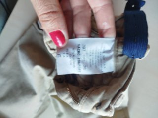 Pantalón vaquero beige talla 6