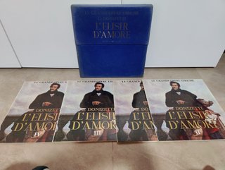 Donizetti L'Elisir d'Amore Fabbri 4 vinilos