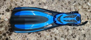 Aletas de buceo Subacqua azules 41-44