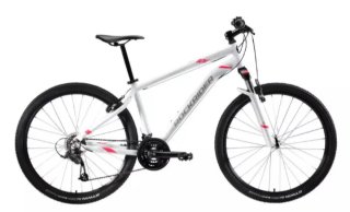 Bicicleta Rockrider ST 100 Blanca