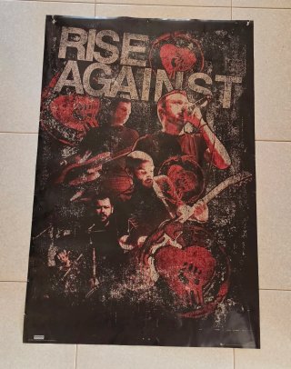 Poster Rise Against Band Merchandising