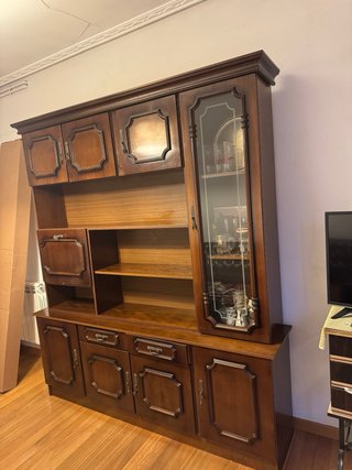 Mueble de salón antiguo madera