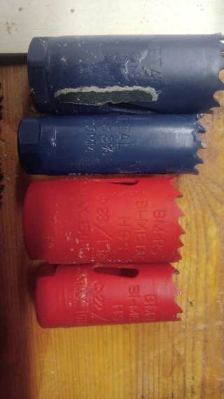 Brocas corona y fresas varias