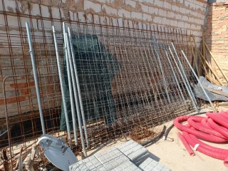 Vallas de obra metálicas