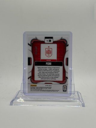Carta Pedri España Panini Prizm 299/299 FIFA 2026