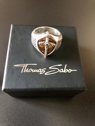 Anillo Thomas Sabo Plata 925 Espada Rebel