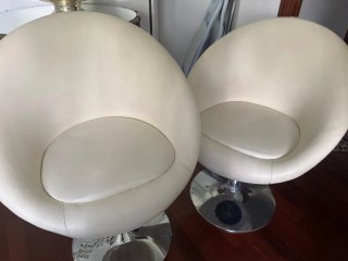 Mesa Comedor Cristal y Sillas