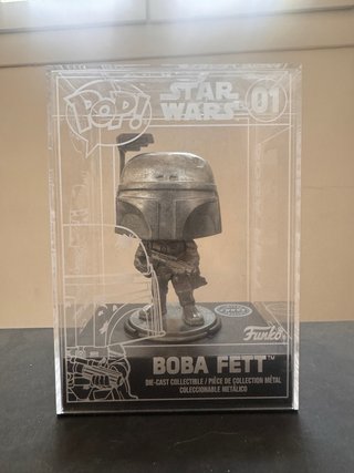 Funko Pop! Star Wars Boba Fett 01 die cast chase