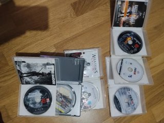 Consola PlayStation 3 Slim Negra + Juegos