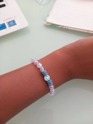 2 Pulseras Amigas Smiley