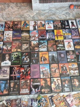 Lote de 100 Películas DVD originales de las mejore