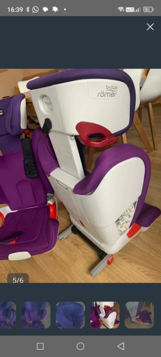 Pack 2 Sillas Coche Romer Kidfix II XP