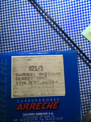 Carburador Arreche Amal Serie 800
