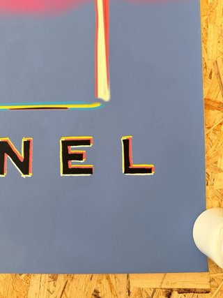 Manifesto originale Andy Warhol 1977 Chanel N°5