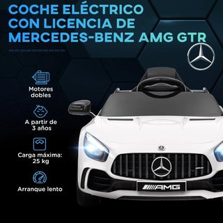 Coche Eléctrico Niños Mercedes AMG GTR 12V Mando