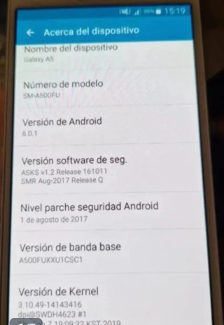 Samsung Móvil Blanco