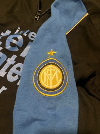 Felpa vintage Inter mezza zip