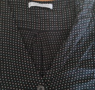 Blusa lunares Violeta by Mango