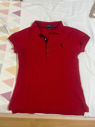 Camiseta Polo Ralph Lauren Roja Talla S