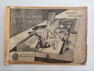 Lote 2 Maquetas Recortables Antiguas Badalona