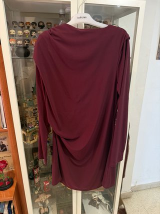 Vestido burdeos Lefties talla XL