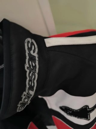 Chaqueta Moto Alpinestars Negra/Roja/Blanca