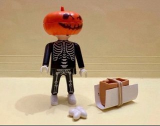 Playmobil Esqueleto Calabaza Halloween