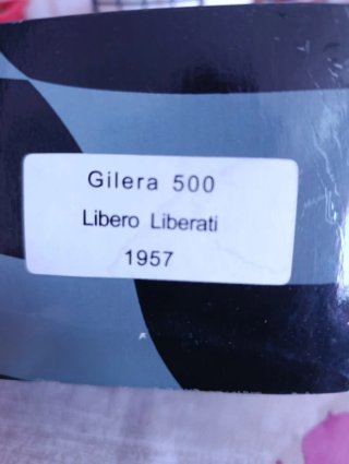 Maqueta Gilera Libero Liberati 1957 1/12