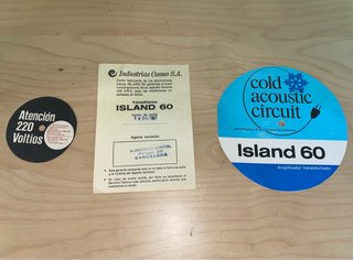 Tocadiscos Island 60 Vintage