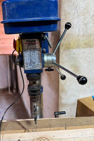 Taladro Columna Powerplus 450W