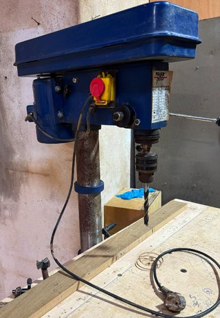 Taladro Columna Powerplus 450W