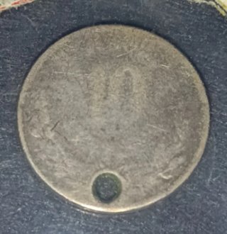 Lote 3 monedas antiguas (2 plata).