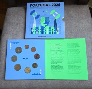 Monedas Cartera Oficial Portugal 2025 39€
