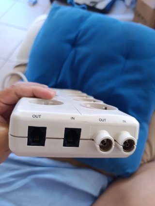 Regleta 7 enchufes con interruptor