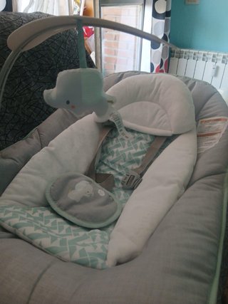 Silla bebé con vibración