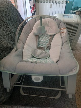 Silla bebé con vibración