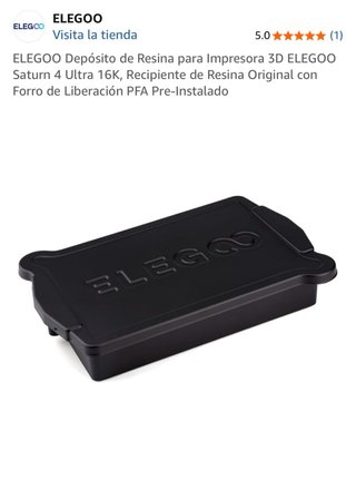 ELEGOO Tanque de Resina Saturn 4 Ultra 16K