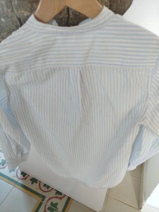 Camisa Neck & Neck rayas azules Talla 6