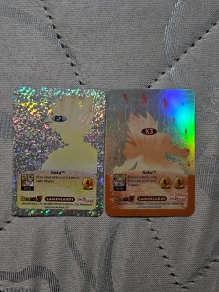 24 Dragon Ball Lamincards Goku GT e Supersayan