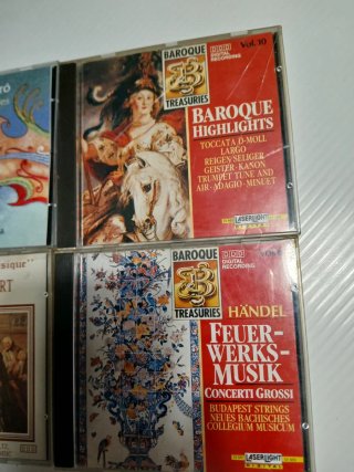 4 CD di Musica Barocca Classica PREZZO DELL'OFFERTA