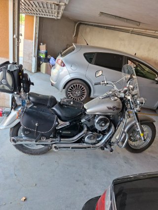 Kawasaki VN800 Classic Plata
